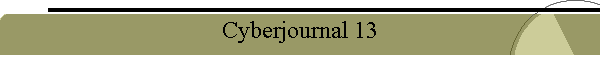 Cyberjournal 13
